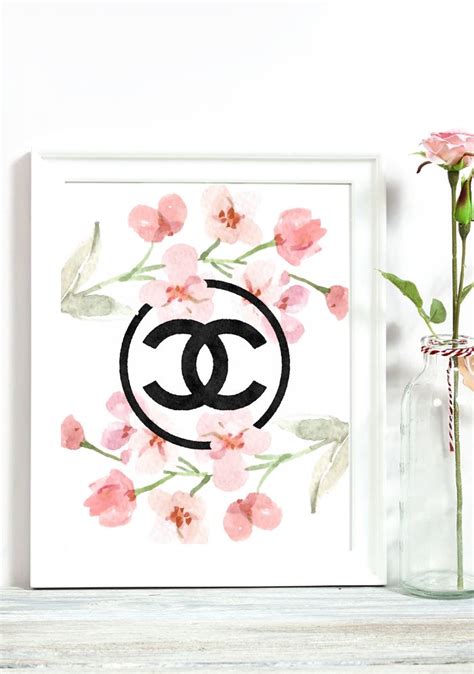 chanel wallpaper border|free printable Chanel paintings.